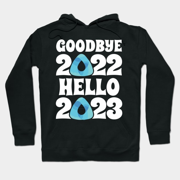 MERRY CHRISTMAS - HAPPY NEW YEAR 2023 Hoodie by levelsart